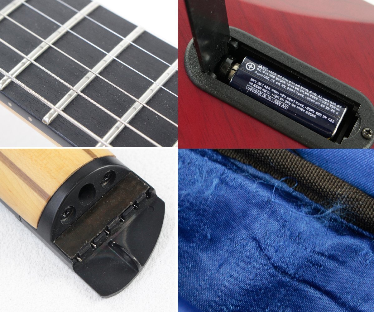 美品 CORONA APE-2000 EMG エレキギター ヘッドレス 美品 CORONA APE