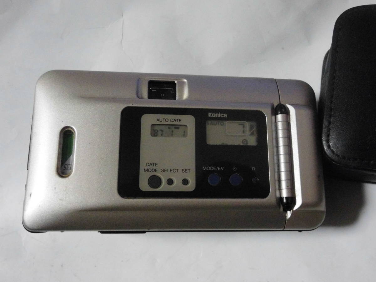 Konica コニカ BIG MINI BM-201 カメラ 純正収納ケース付き シャッター