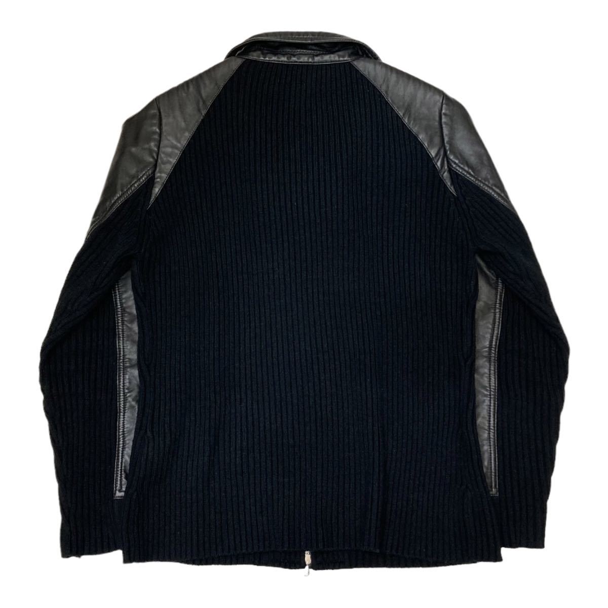 完売モデル！美品 AVIREX アヴィレックス 名作 ドライバーズニット