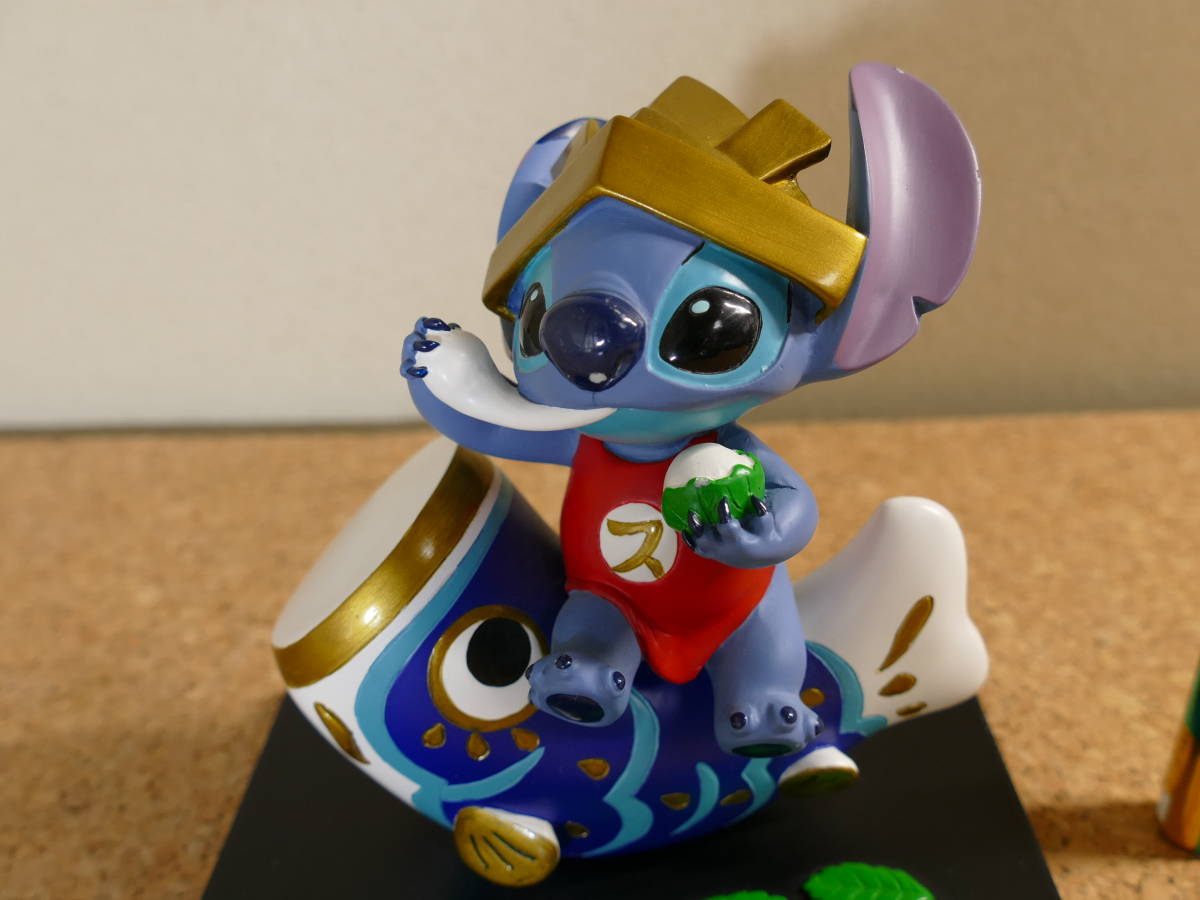 ★レア★　ディズニーリゾート　スティッチ　陶器　鯉のぼり　五月人形 ☆レア☆ ディズニーリゾート スティッチ 陶器 鯉のぼり 五月人形 美品