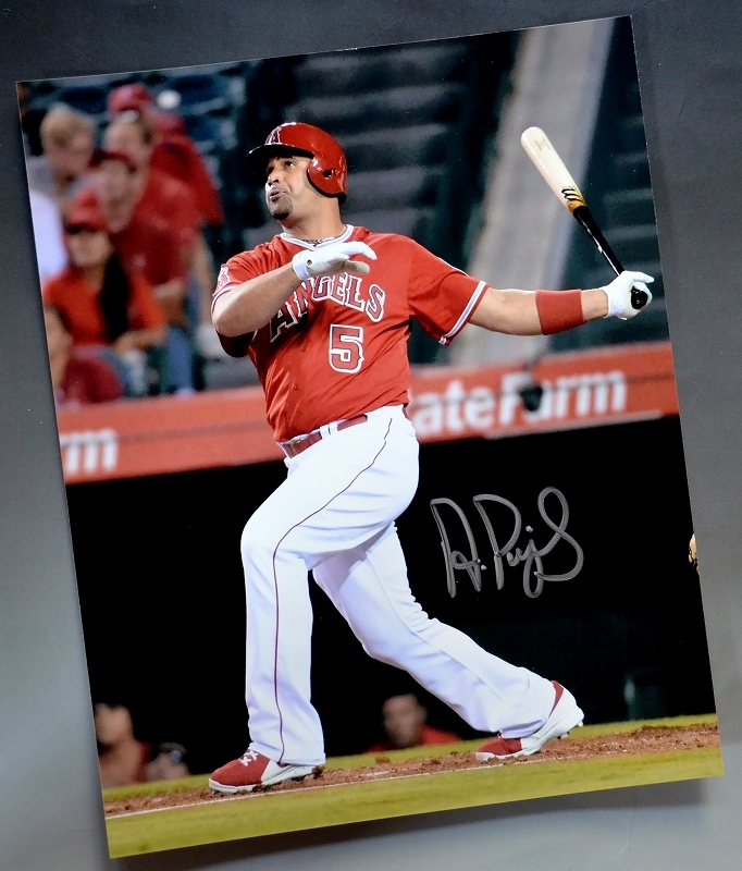  Pujols 直筆サイン入り エンゼルス ユニフォーム Albert Pujols 直筆サイン入り エンゼルス ユニフォーム 2025年最新