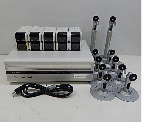 ★ MITSUBISHI 三菱 防犯カメラNC-3000A + レコーダーNR-3600 難有 ★