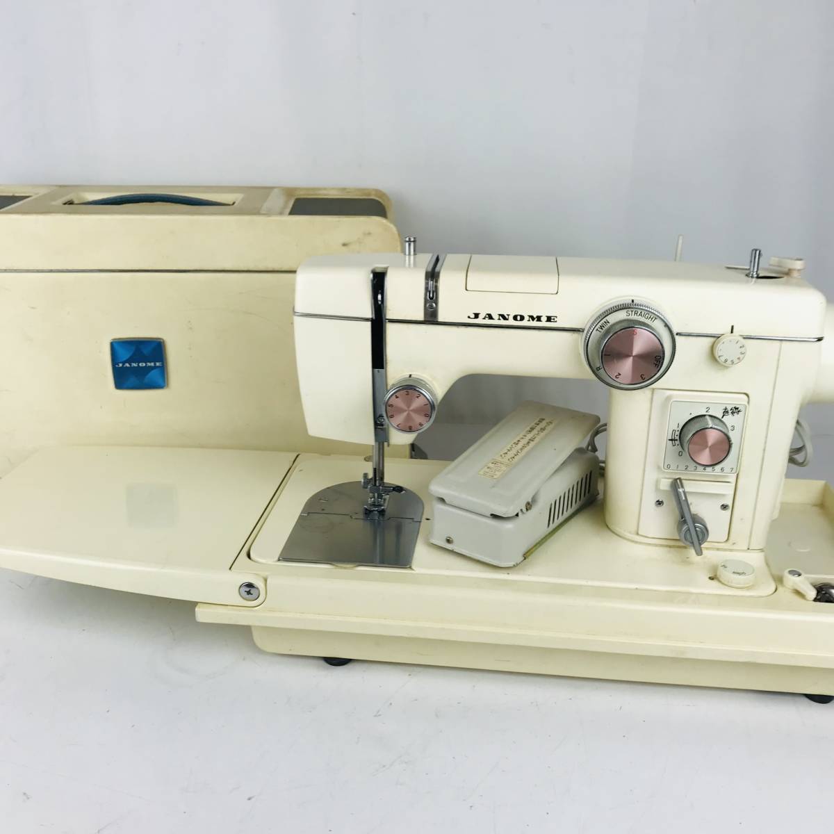 ☆ジャノメミシン トピア レーヌ 804型 模様カム付 動作確認OK 中古品