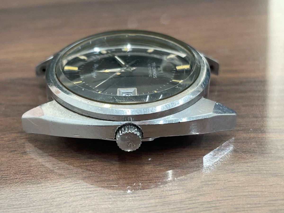 TECHNOS Sky Light 自動巻き腕時計　極美品 TECHNOS Sky Light 70s 自動巻き腕時計