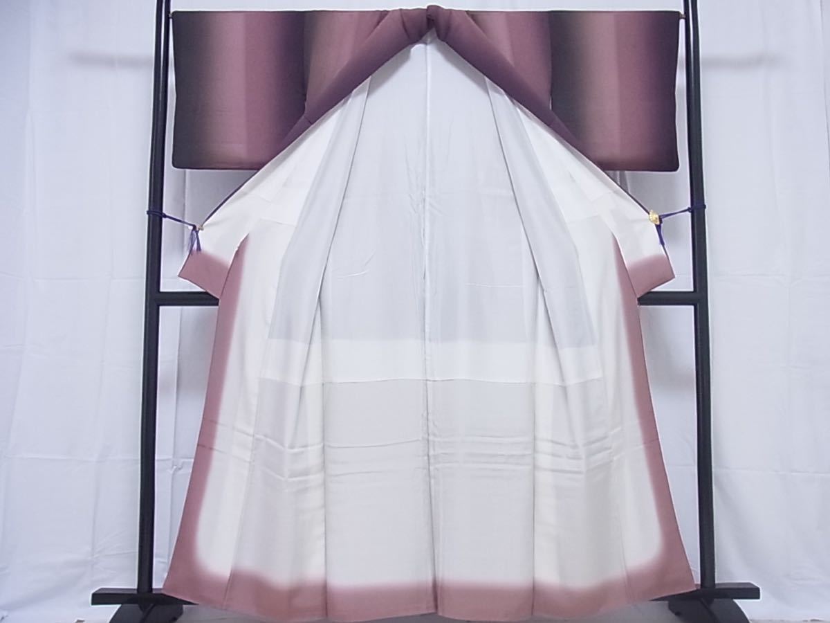 雅】☆小紋 ぼかし染 正絹☆z026 | VACHAMBER.COM