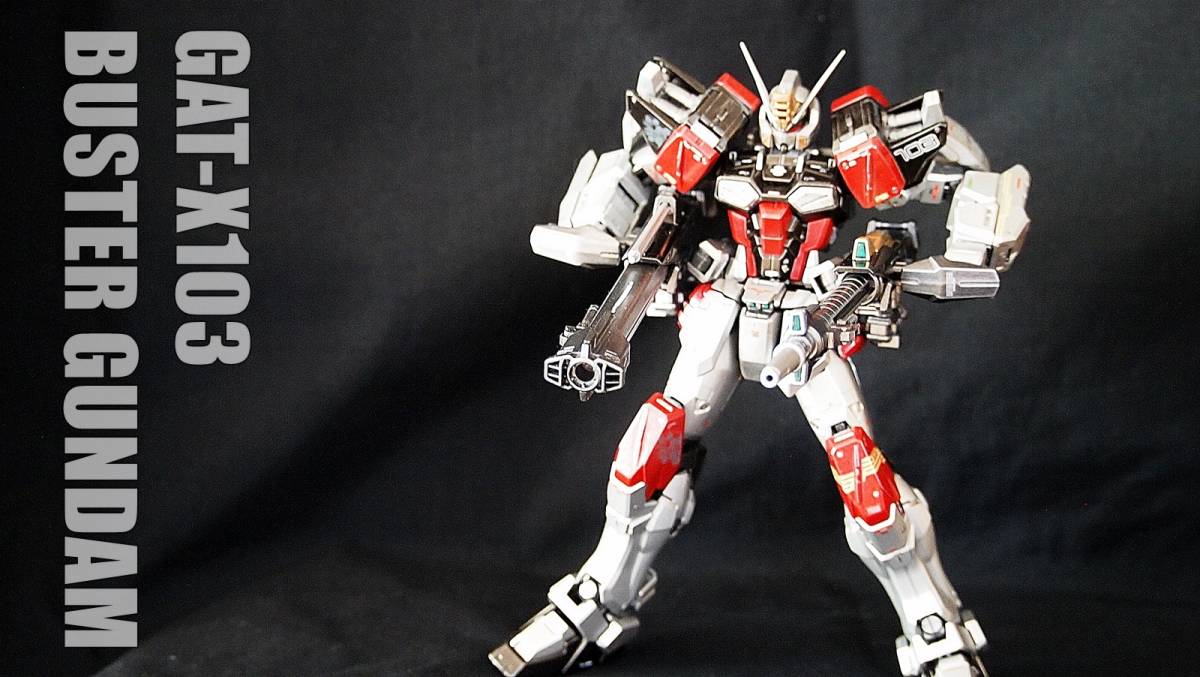 MG GAT-X103 BUSTER GUNDAM バスターガンダム オリジナル塗装済完成品 