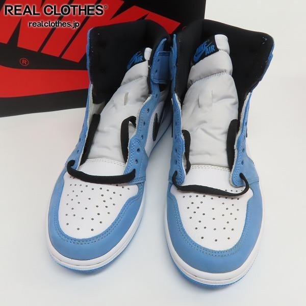 NIKE/ナイキ AIR JORDAN 1 RETRO HIGH OG/エアジョーダン1 ユニバーシティブルー 555088-134/27.0 /080