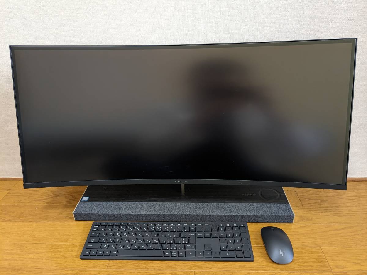 中古品　HP一体型パソコン　 ENVY Curved All-in-One 34