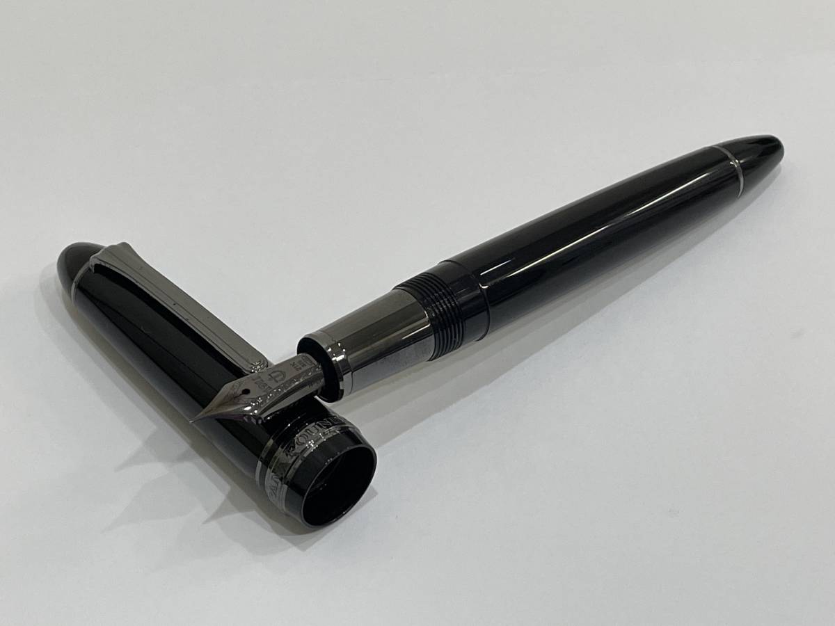 1円～■SAILOR セーラー 万年筆 プロフィット ブラックラスター ペン先21K 875 極細 EF