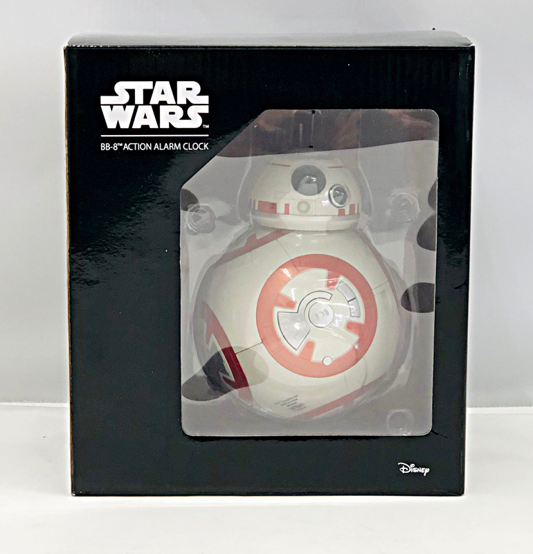 未使用品】RHYTHM(リズム株式会社) アクションクロック STAR WARS BB-8