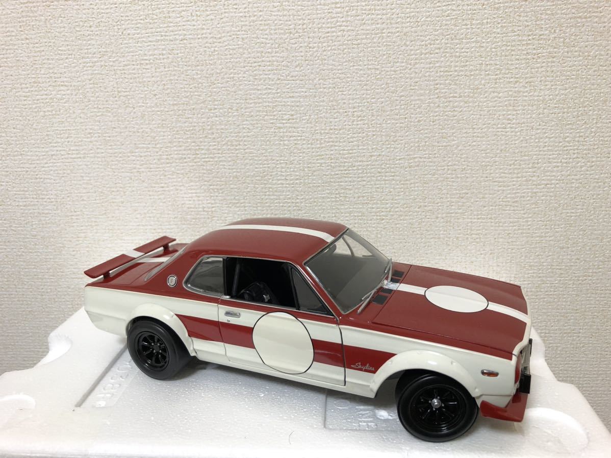 中古品 1/18 京商 KYOSHO NISSAN SKYLINE 2000GT-R (KPGC10) RACING