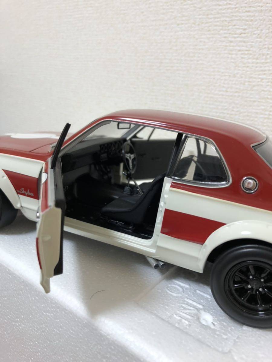 中古品 1/18 京商 KYOSHO NISSAN SKYLINE 2000GT-R (KPGC10) RACING