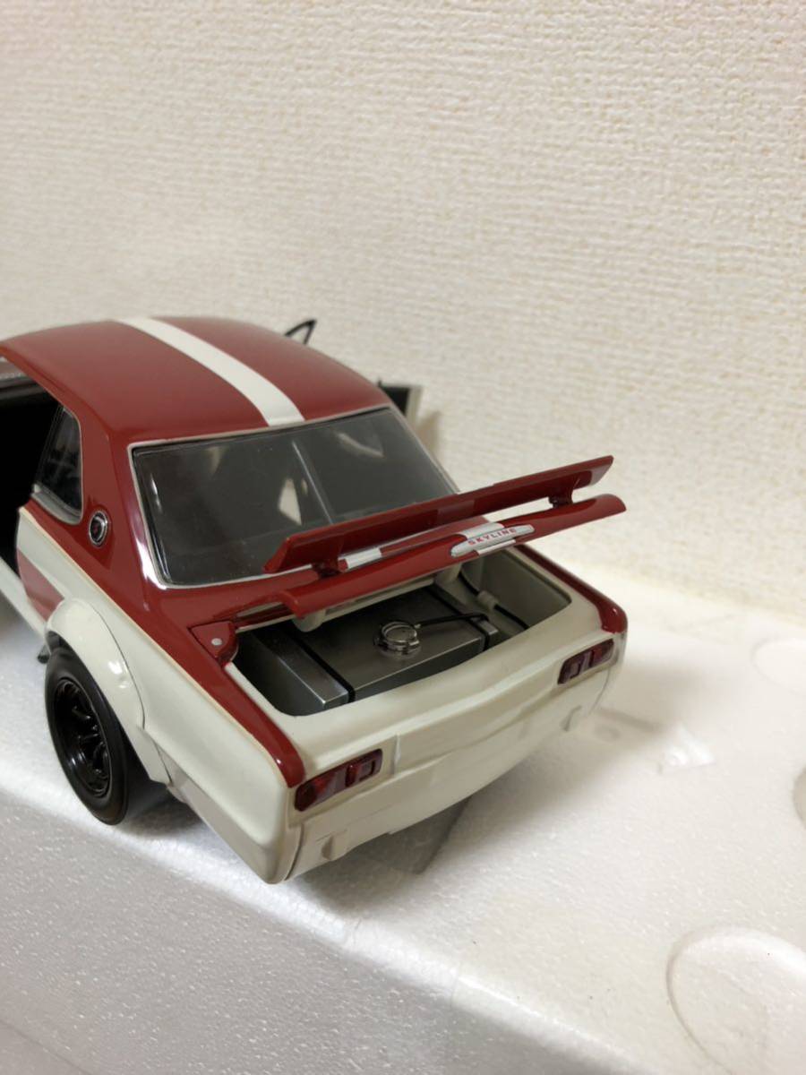 中古品 1/18 京商 KYOSHO NISSAN SKYLINE 2000GT-R (KPGC10) RACING