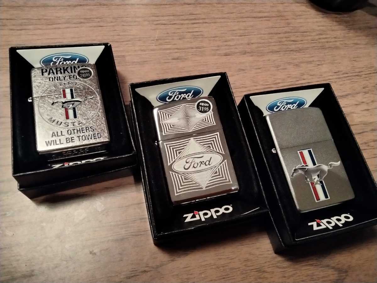 Ford Mustang ZIPPO Zippo フォード Lighter 100周年記念 ジッポ 