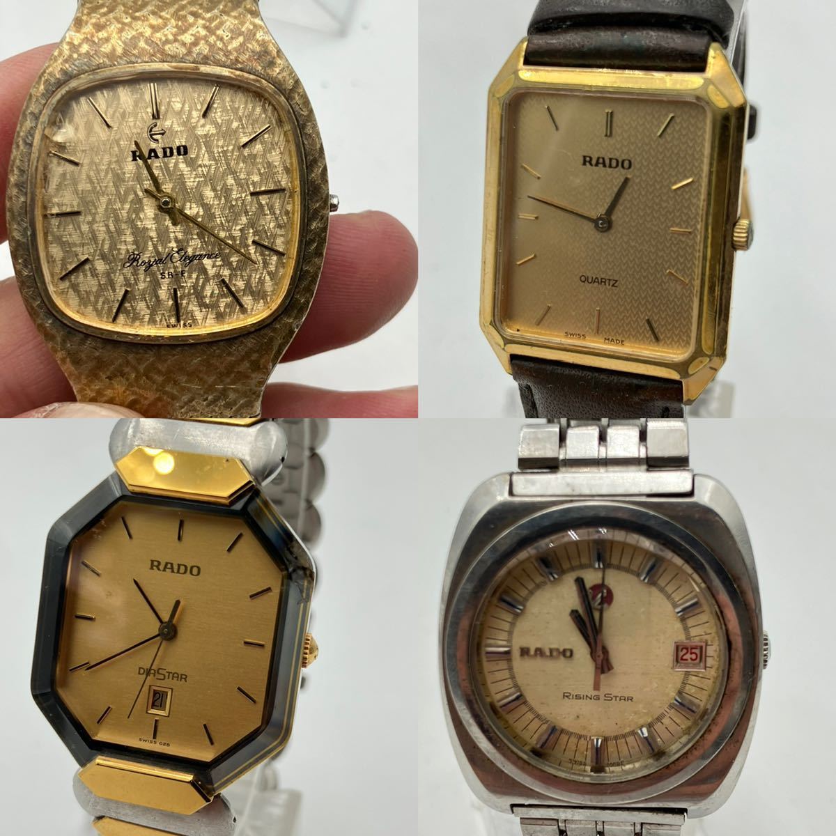 ラドー 時計まとめ4本 RADO RADORISINGSTAR ダイヤスター他 【公式通販】