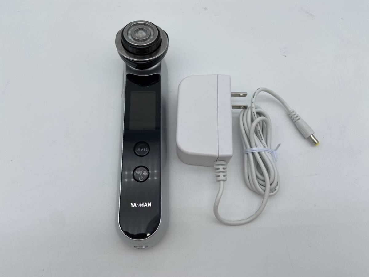 【動作確認済】YA-MAN　ヤーマン　RFボーテ　フォトプラスハイパー　HRF-11　美顔器　家庭用美顔器　シルバー　フェイスケア