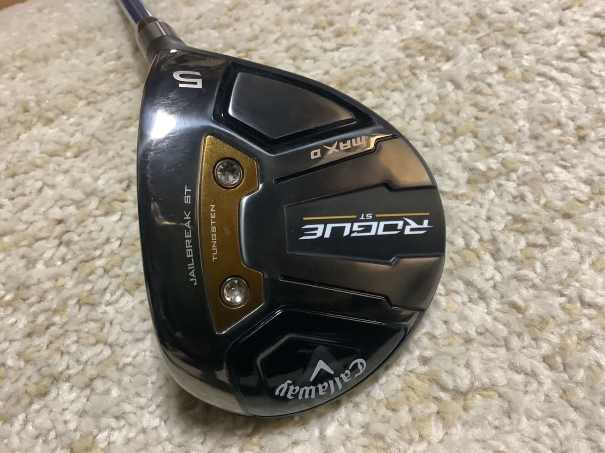 キャロウェイ 、ローグST MAX-D 5W(19度) シャフトスピーダーNX50S