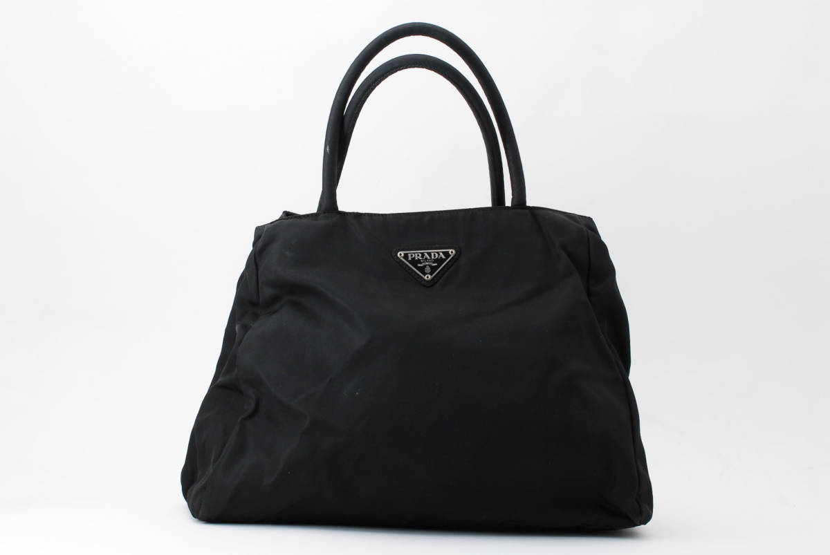 1円スタート】PRADA プラダ テスート ナイロン リナイロン トート 