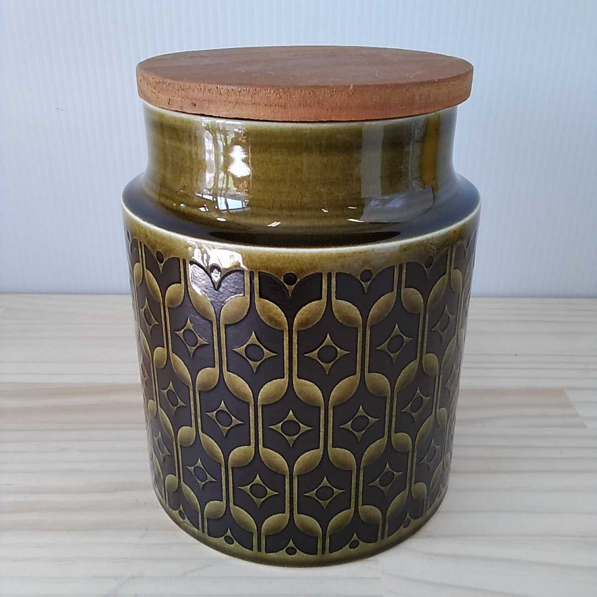 Hornsea ホーンジー キャニスター 小麦Flour イギリスヴィンテージ