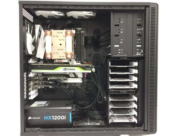 自作PC デスクトップ PC i9 9980XE 3.0GHz 128 GB 1TB 4TB Quadro RTX