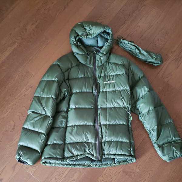 mont-bellダウンジャケット Lサイズ　グリーン