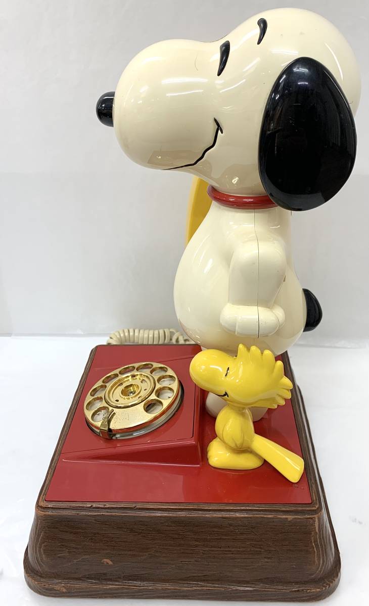 ヴィンテージスヌーピーダイヤル電話 スヌーピー ダイヤル式電話