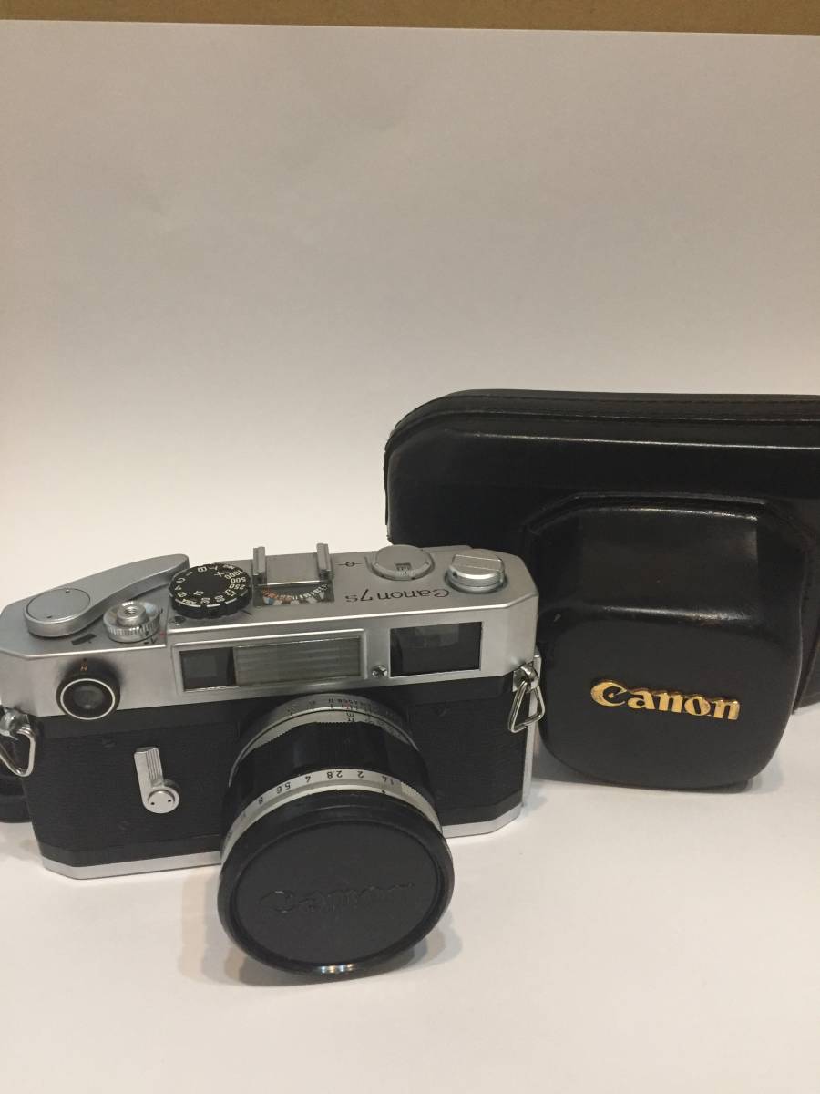 美品】Canon P レンジファインダー フィルムカメラ 50mmレンズ、ケース