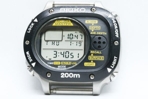 SEIKO セイコー M726-5A10 稼働品 セイコー M726-5A10 スキューバ