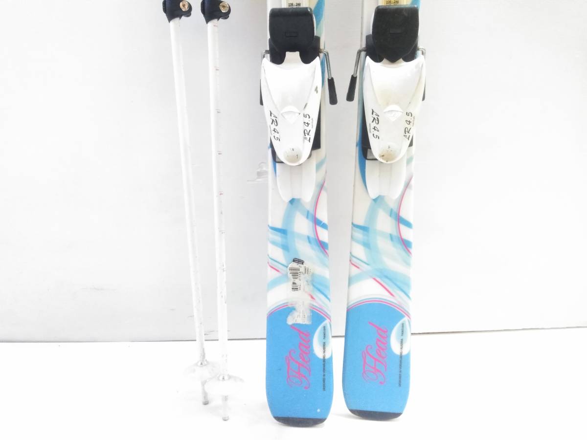 HEAD/ヘッド ホワイト×ブルー HEAD Nice One 137cm / Tyrolia LR4.5  