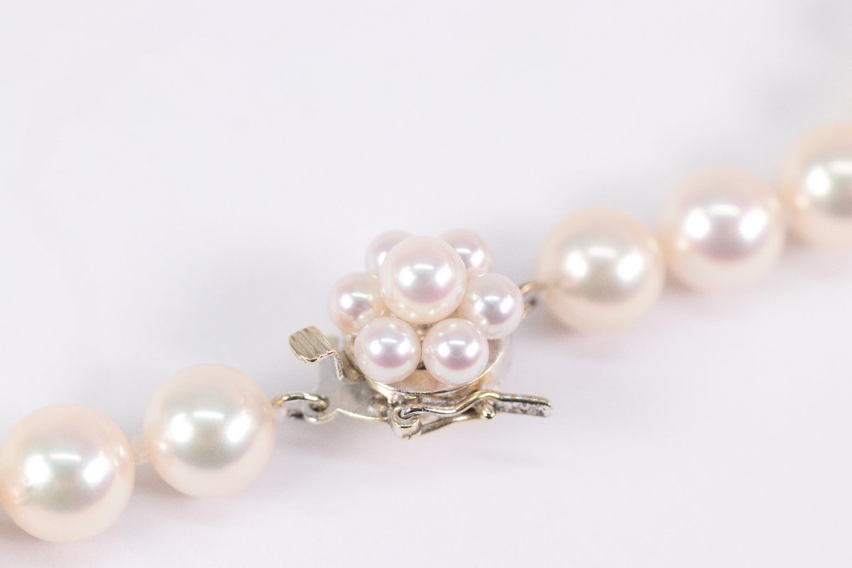 TASAKI 田崎真珠 ネックレス パールネックレス S タサキ 約7.0-7.5mm玉 