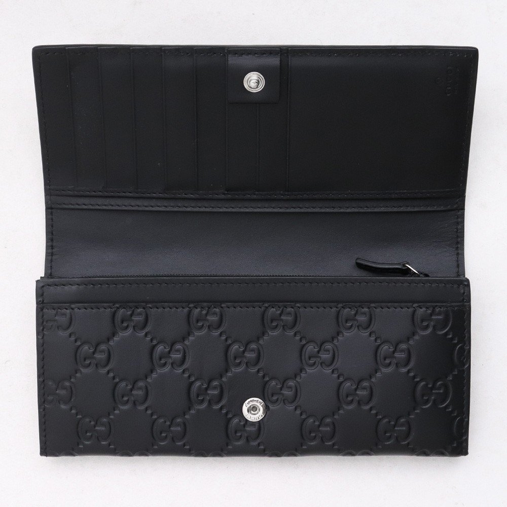 GUCCI シマレザー ドリアン GGシグネチャー長財布 481727 2149