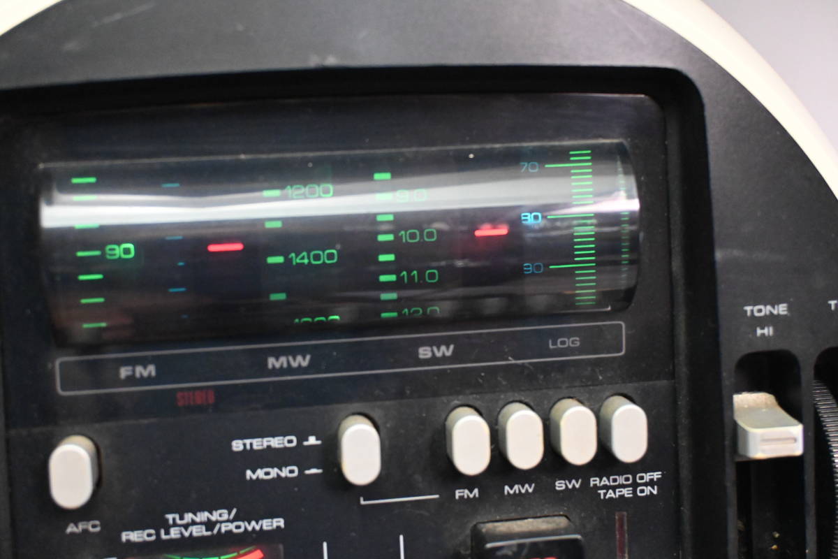 WELTRON MODEL 2004 70s ヴィンテージ ラジカセ スペースエイジ 通電