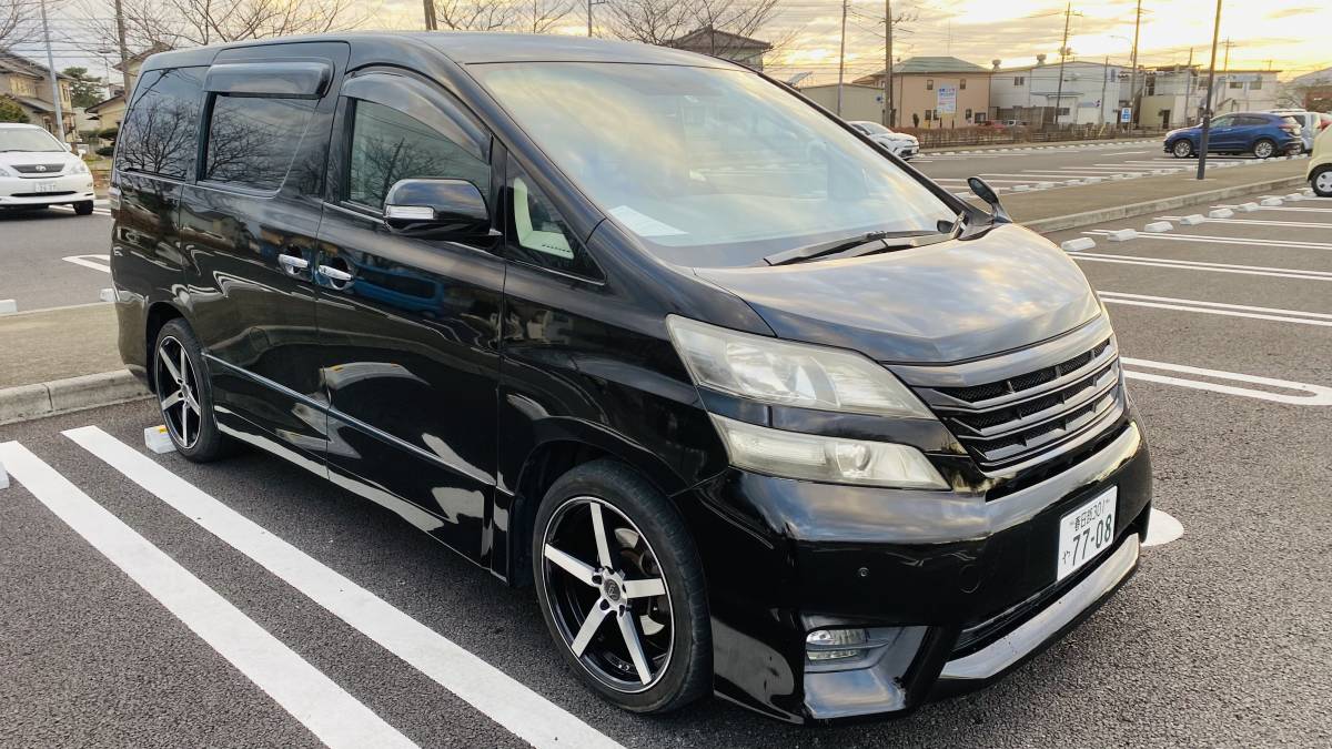 トヨタ ヴェルファイア 2．4Z H21年2月，ヴェルファイア2.4Z、車検 