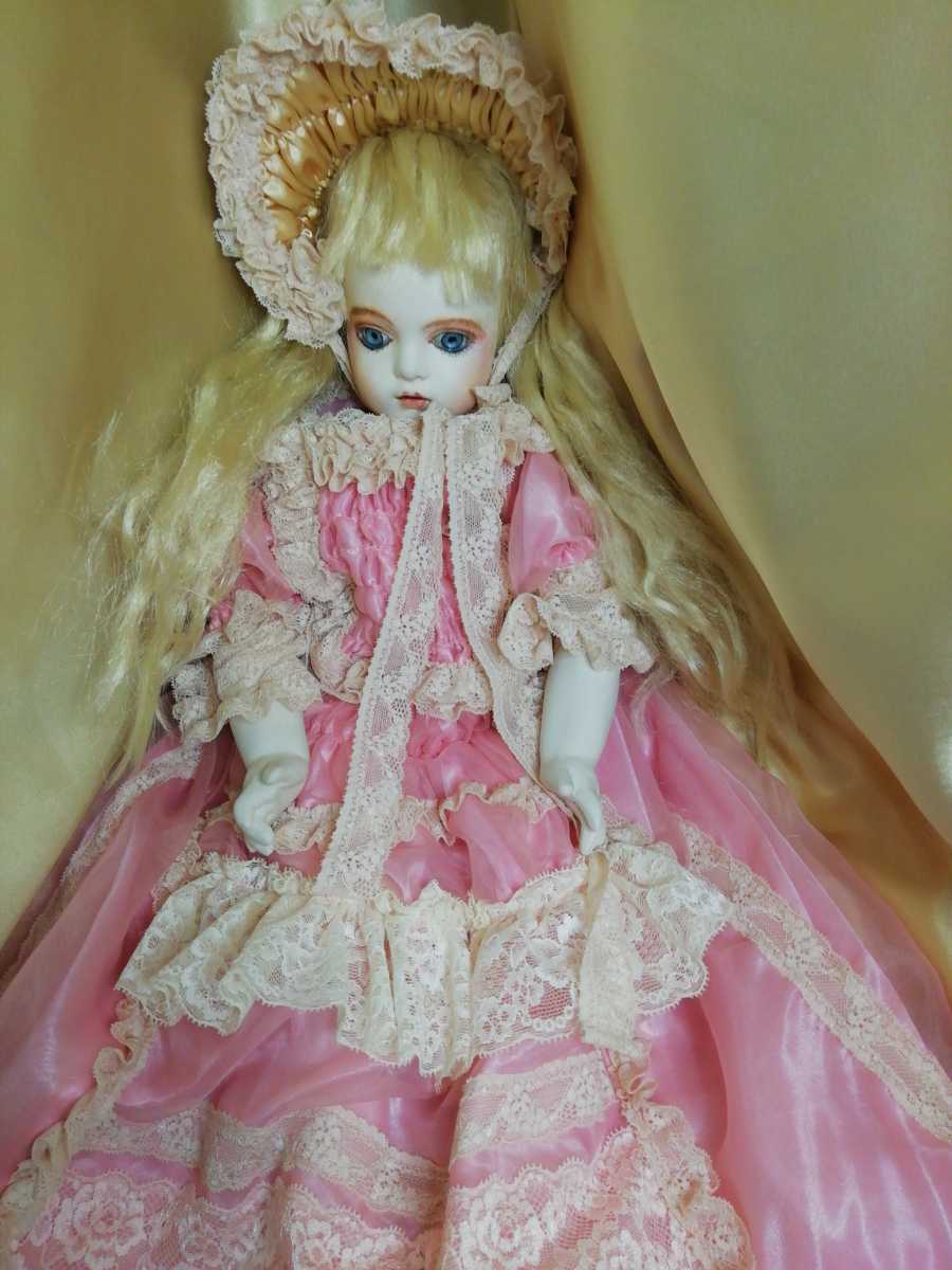 創作ビスクドール ピンクドレス オークションをご覧頂きありがとう