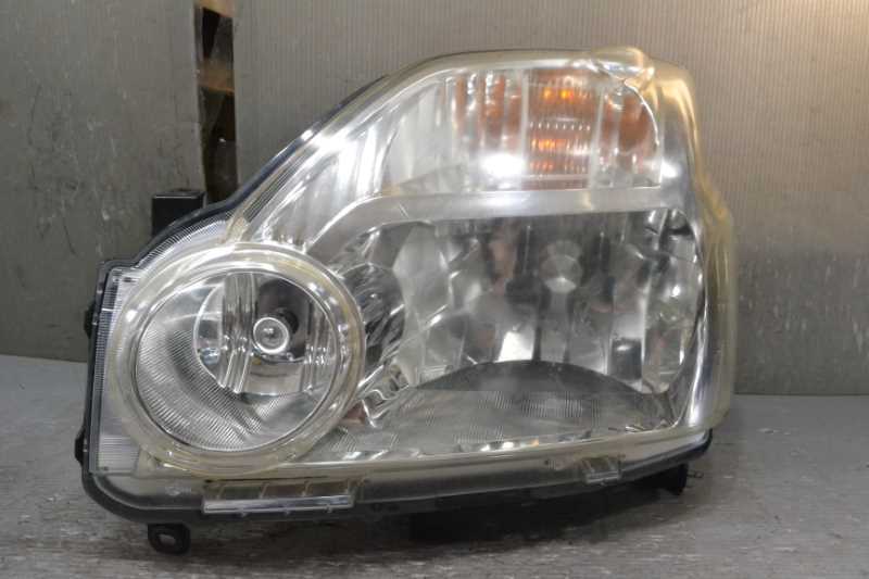 エクストレイル S 前期(NT31 T31) 純正 イチコー 破損無 動作保証 左 ヘッドライト ハロゲン レベ付 1785 / 26060-JG00A k067871