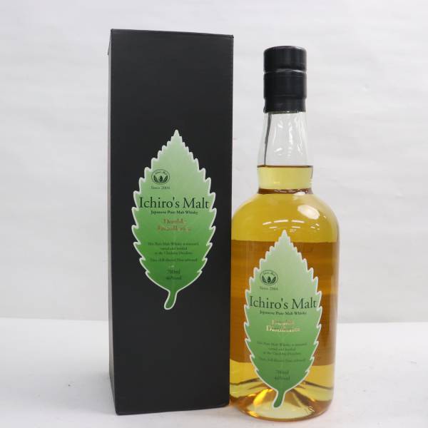 イチローズモルト20周年記念ウイスキー、ダブルデイスティラリーズ2本