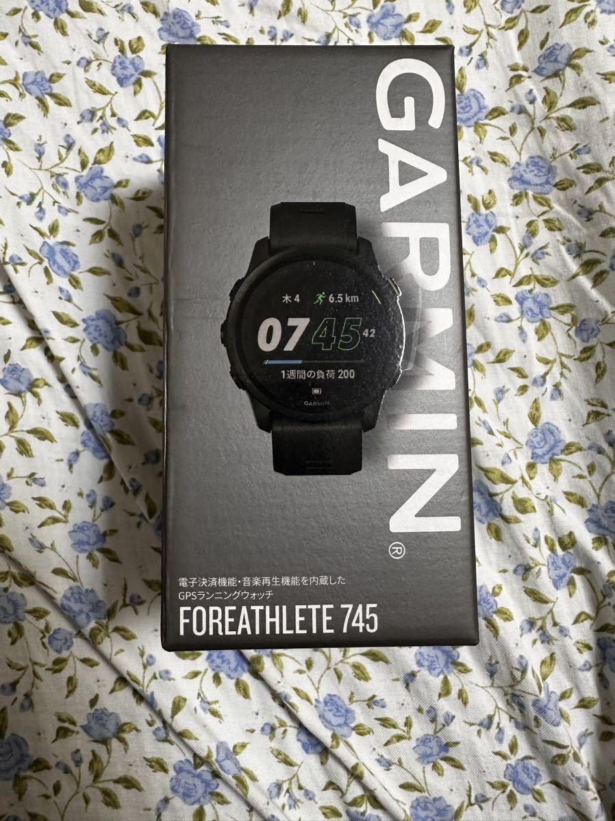 【美品】GARMIN ガーミン ForeAthlete 745 Black ランニングウォッチ