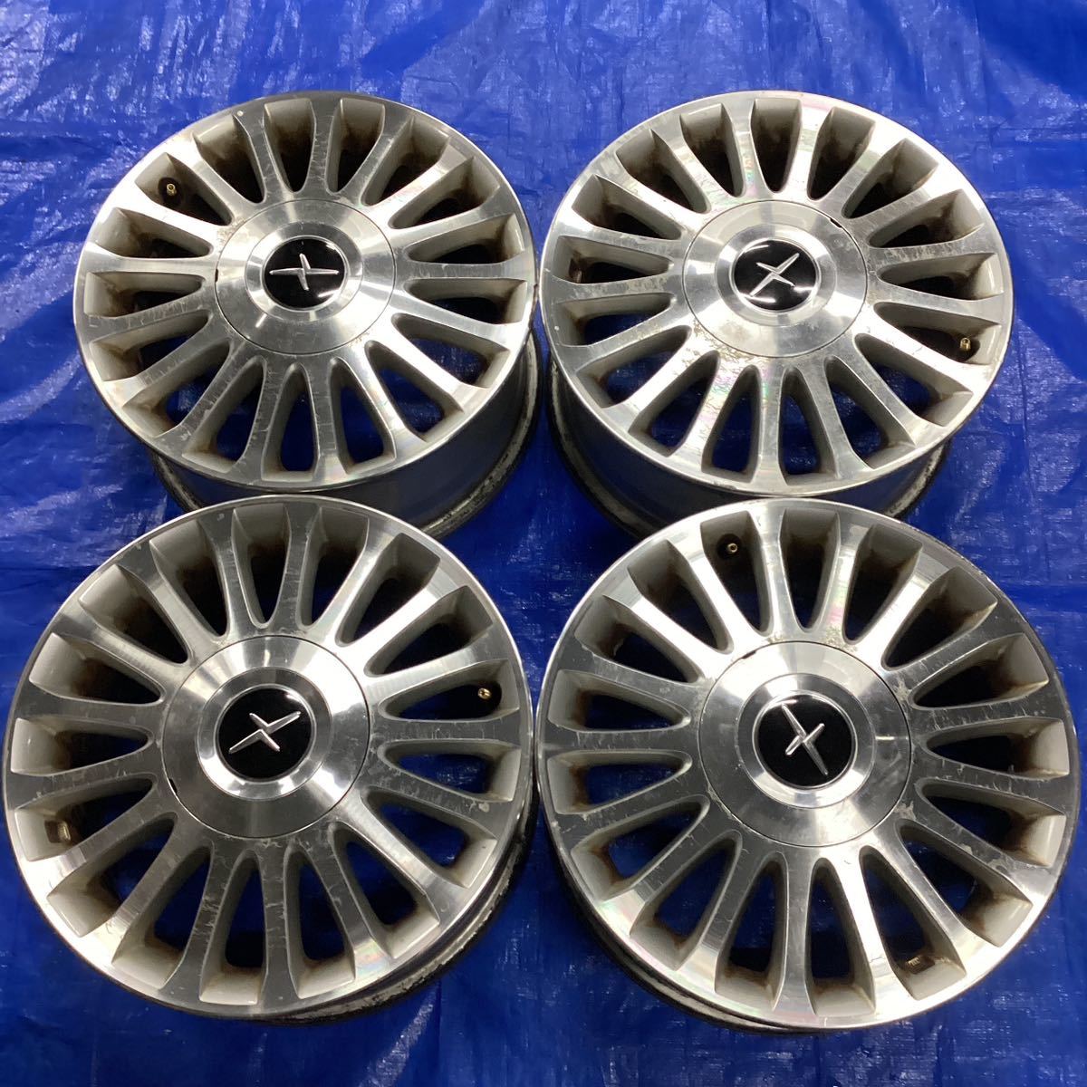 日産　グロリア　Y34 純正ホイール　16インチ 日産 グロリア Y34 Y34＊16インチ＊純正ホイール＊16x7JJ&frasl;オフセット+35&frasl;PCD114.3-5H＊4本セット 純正」(タイヤ +38