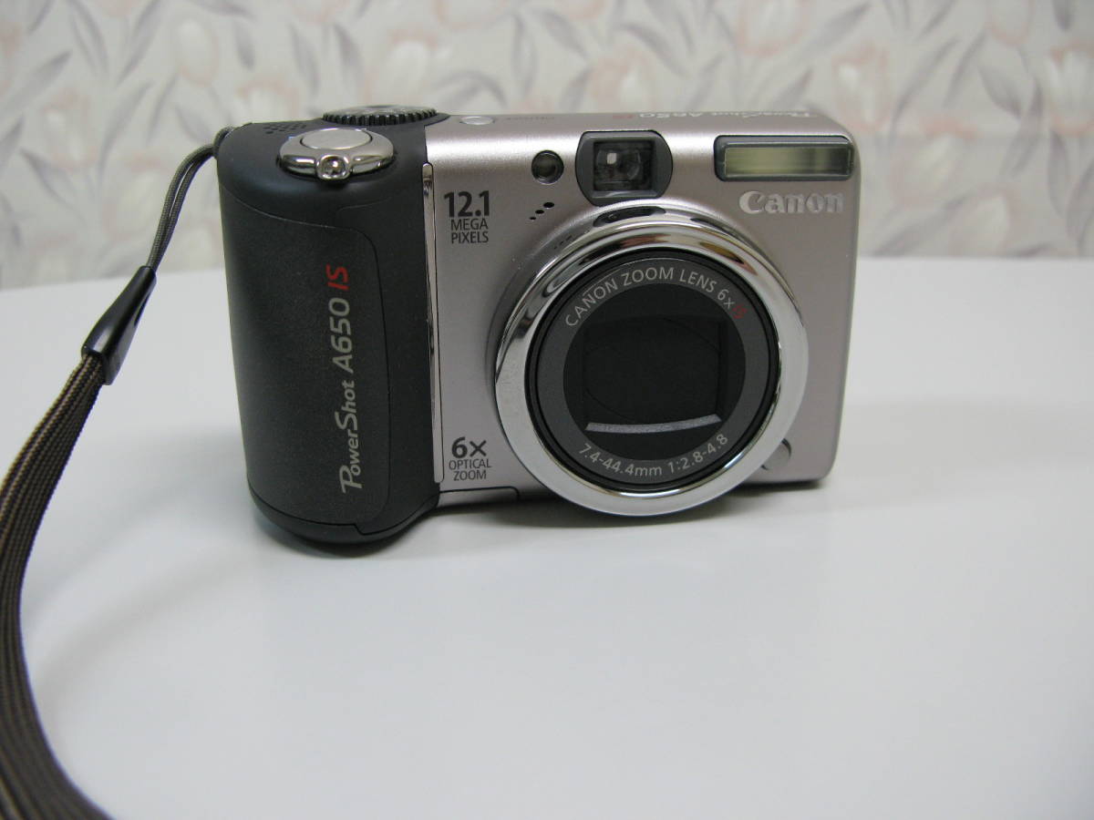 PowerShot A650IS 単三電池4本で駆動 【公式通販】