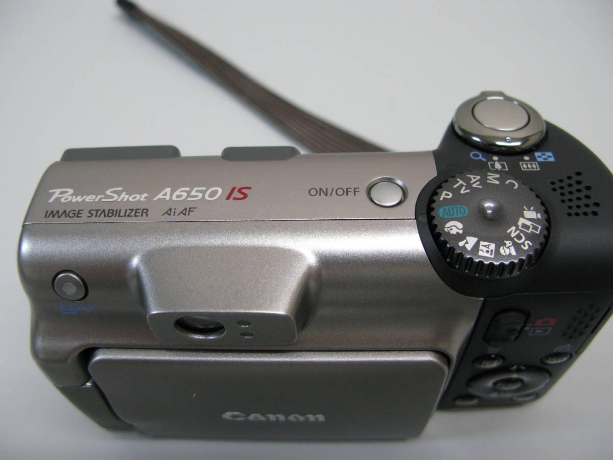 PowerShot A650IS 単三電池4本で駆動 【公式通販】