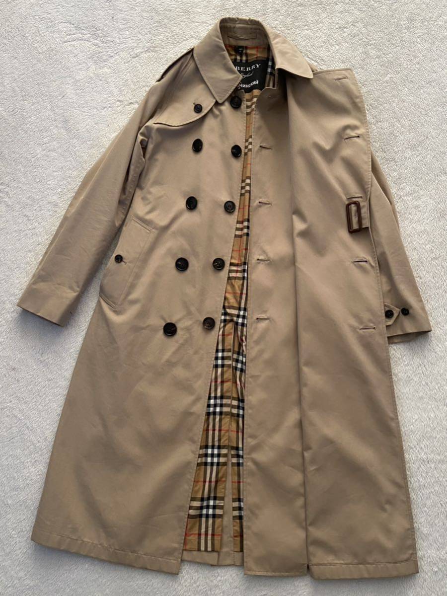 GOSHA RUBCHINSKIY × BURBERRY size44 イタリア製トレンチコート 