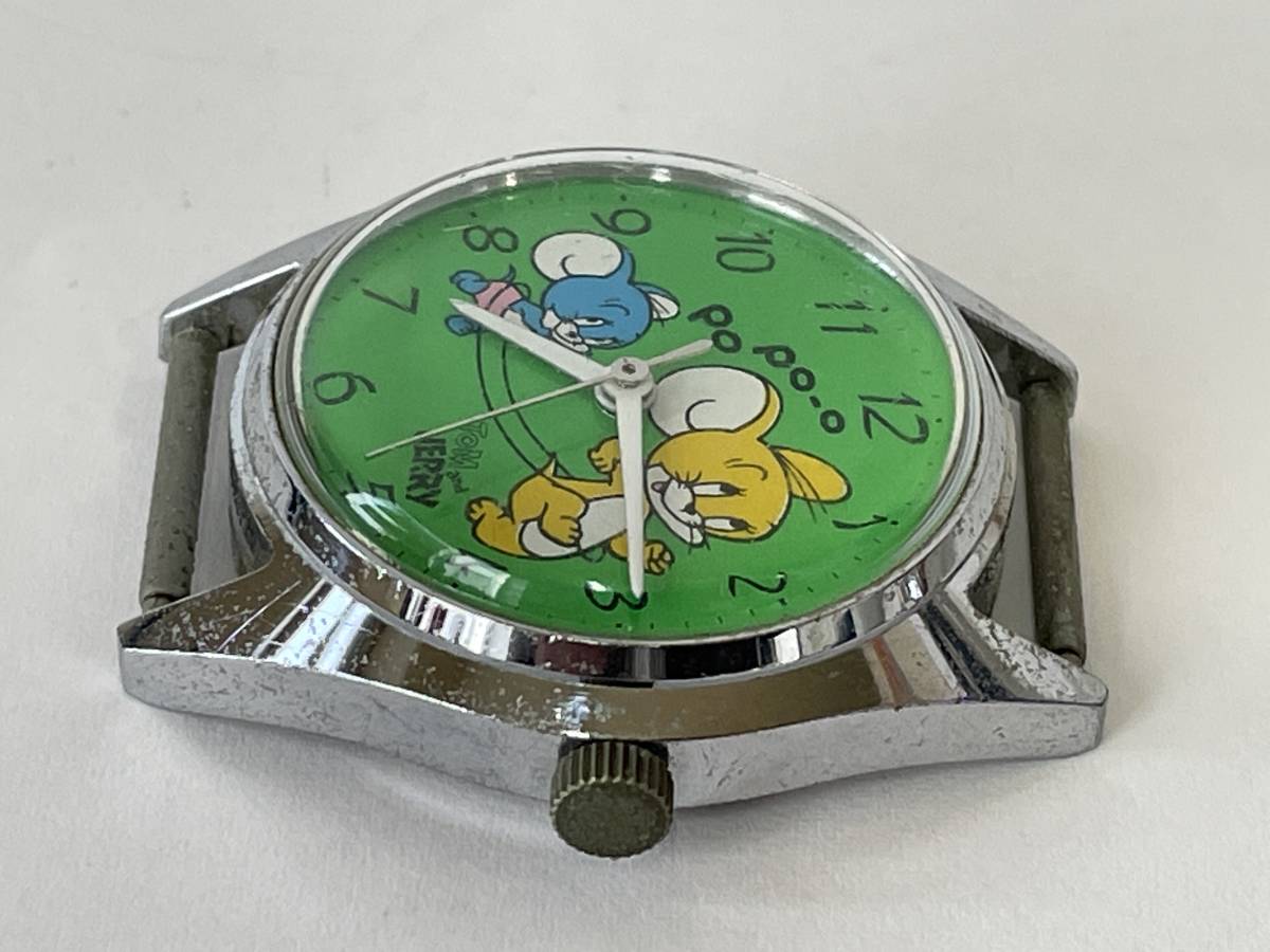稼働品 SEIKO セイコー 5000-6030 トムとジェリー ボーイズウォッチ 