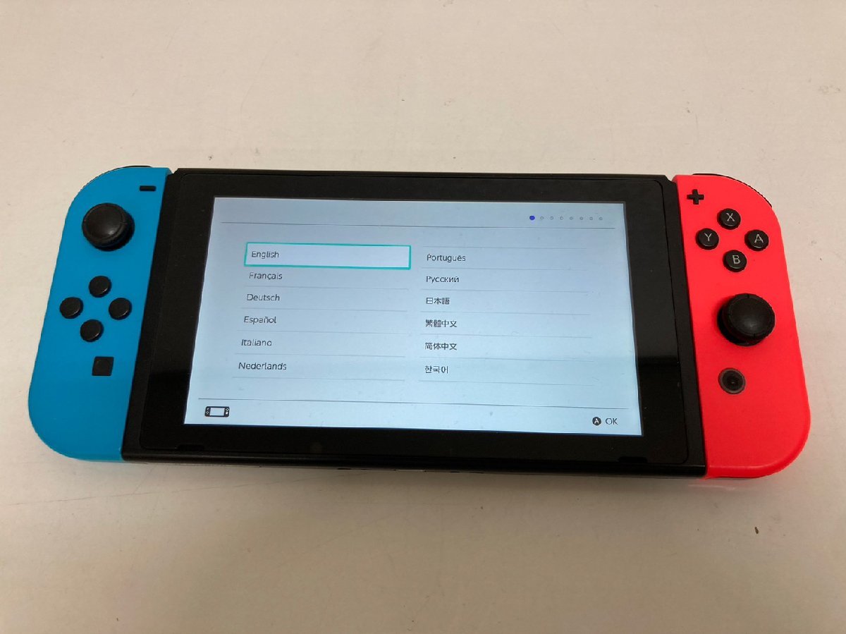 2478 任天堂 Nintendo Switch HAC-S-KABAA ネオンブルー/ネオンレッド