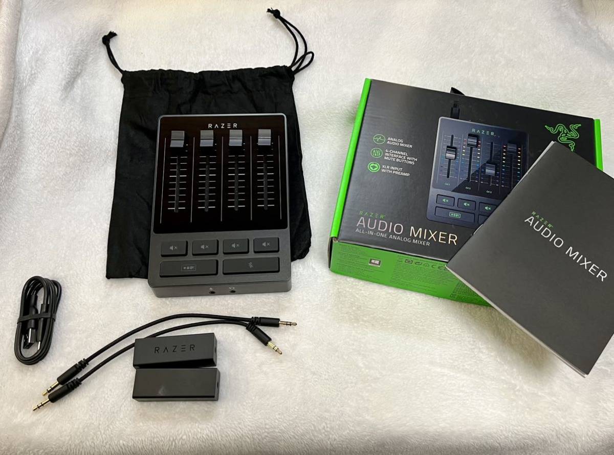 極美品】Razer AUDIO MIXER Mixer Audio Razer & FAQs Accessories