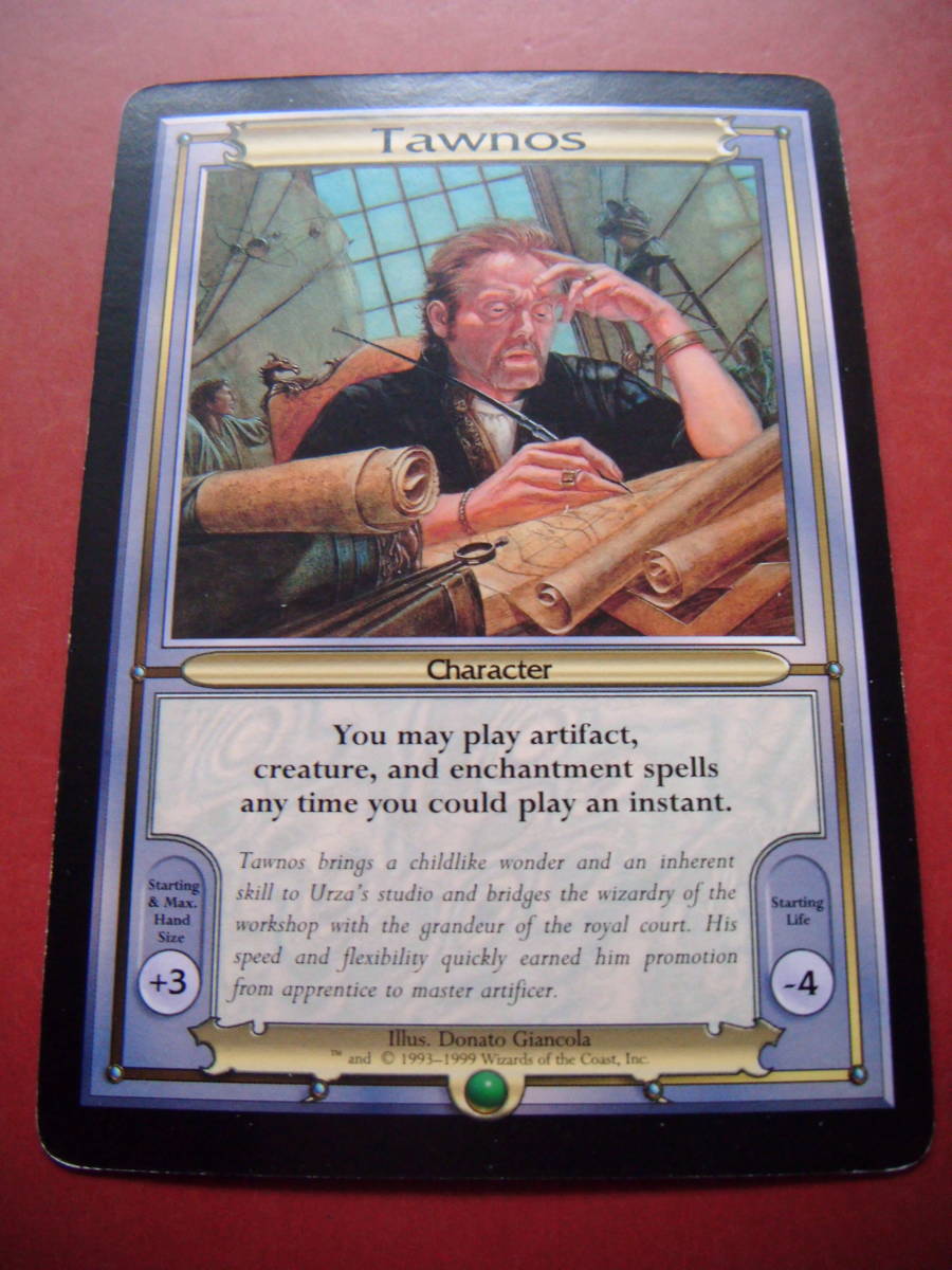 マジックザギャザリング Tawnos ヴァンガード 大判カード Vanguard 英語版