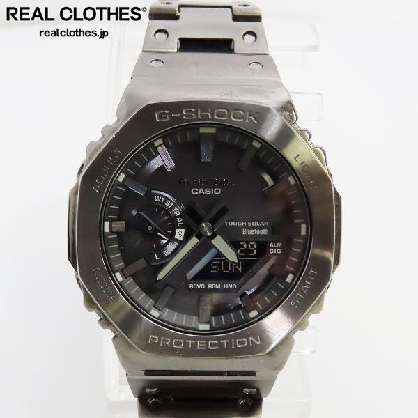 【保証期間内】G-SHOCK/Gショック Bluetooth 搭載 フルメタル ソーラー GM-B2100BD-1AJF /000