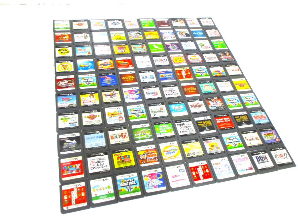 ニンテンドーDSソフトセット 8本セット DS ソフトのみ 100本セット