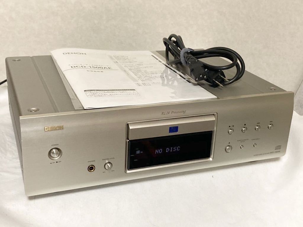 DENON DCD-1500AE CDプレーヤー ジャンク DCD-1500AE DENON CD