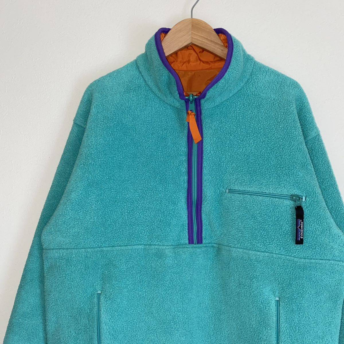 Patagonia グリセード プルオーバー エメラルドグリーン USA製 