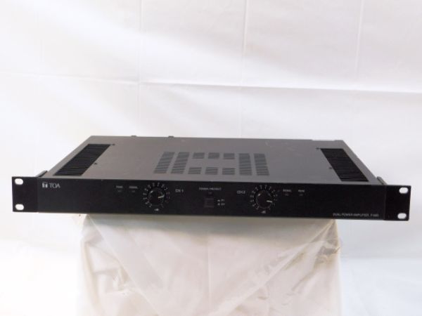 P-60D TOA パワーアンプ 90Wx2Ch | コネクト オンライン TOA P-60D